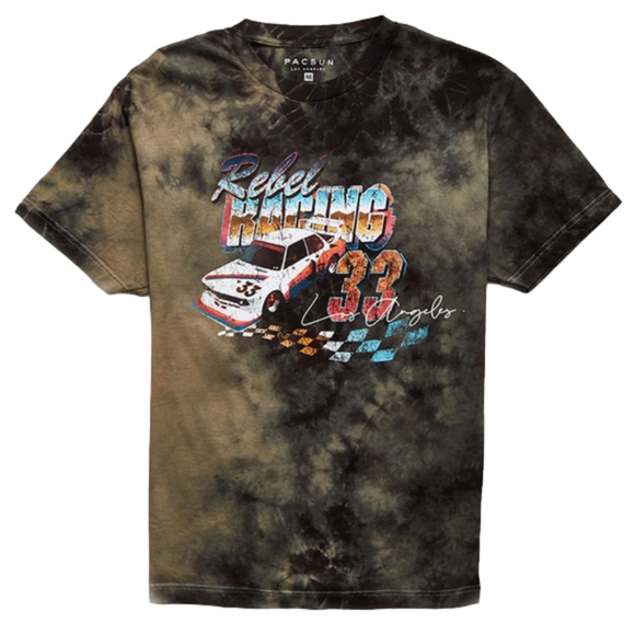 PacSun Other - NWT PacSun Rebel Racing Crystal Wash T-Shirt
